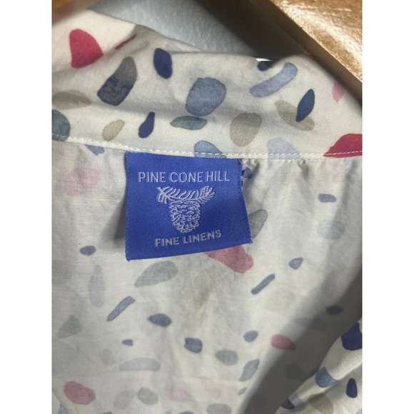 Anne Selke Pine Cone Hill Fine Linens Women's Cozy Cotton Long Sleeve Pajama Set - Picture 5 of 9